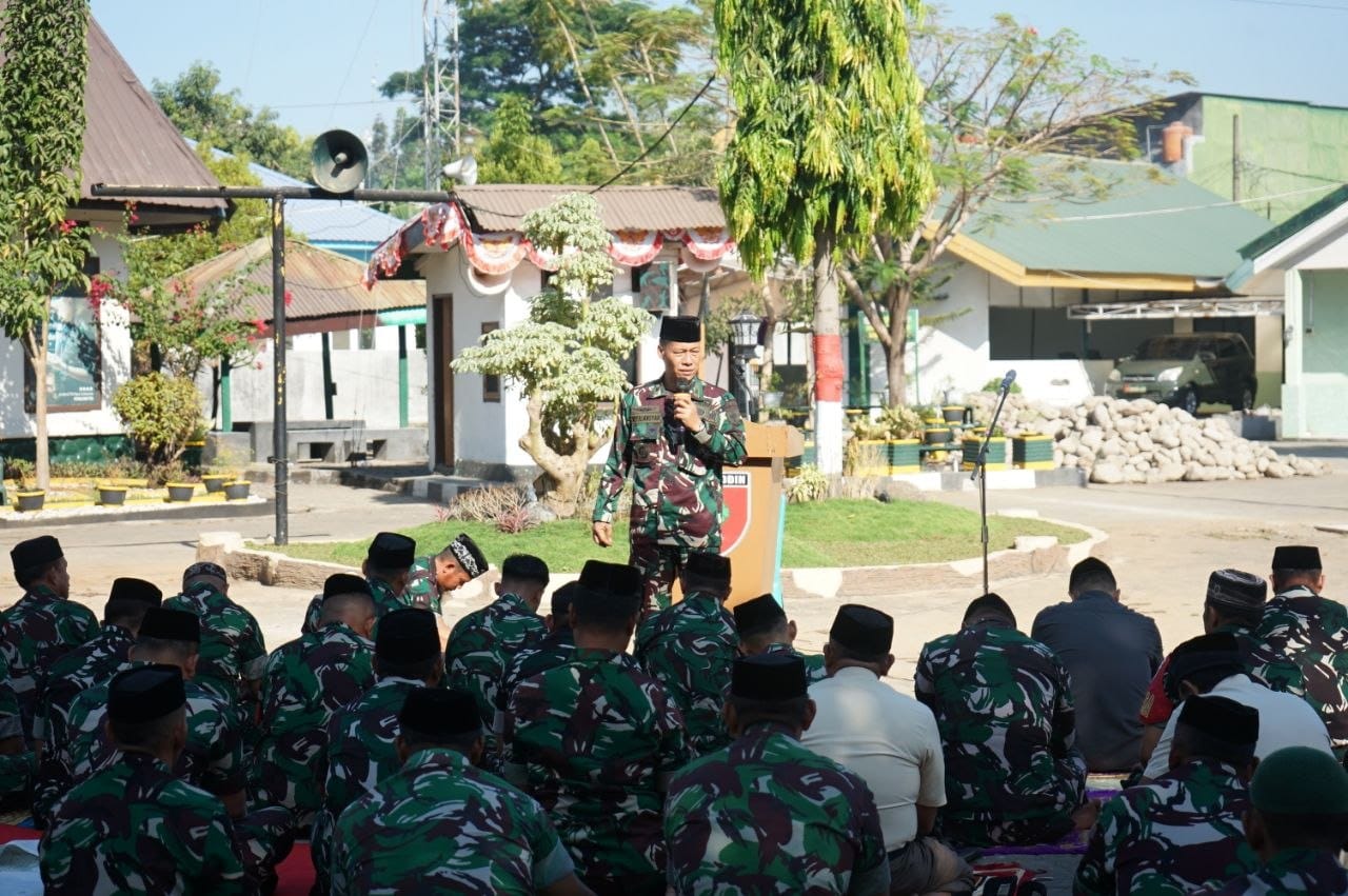 *Wujud Ikhtiar dan Taqwa, Kodim 1409/Gowa Gelar Sholat Istisqa dan Do'a Bersama*
