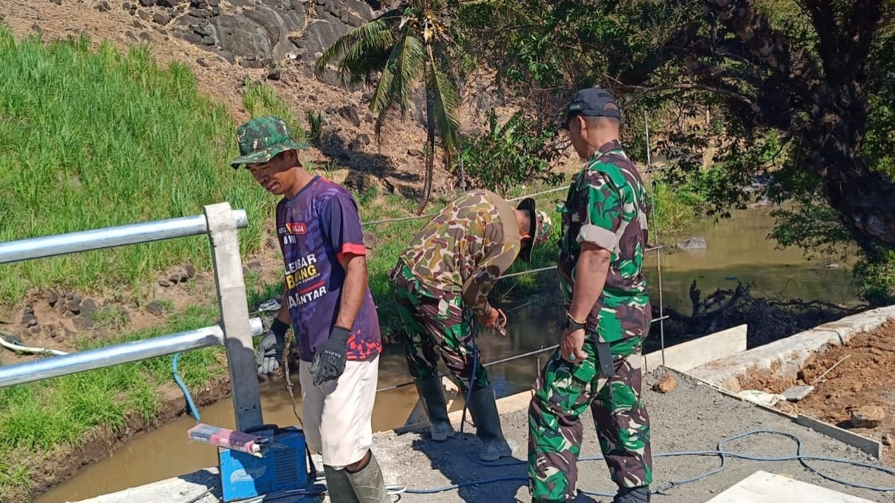 *Progres Capai 85%, Jembatan Sungai Badenglolo Segera Terhubung untuk Warga Biringbulu*