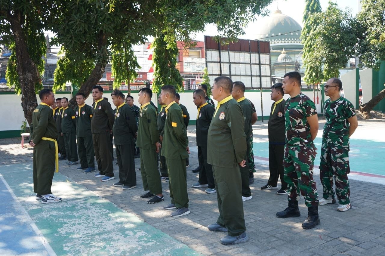 *Gembleng Fisik Prajurit, Makodim 1409/Gowa Jadi Saksi Semangat Latihan PSM*